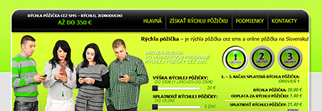Rýchla pôžička cez sms najlepšia rýchla pôžička na Slovensku